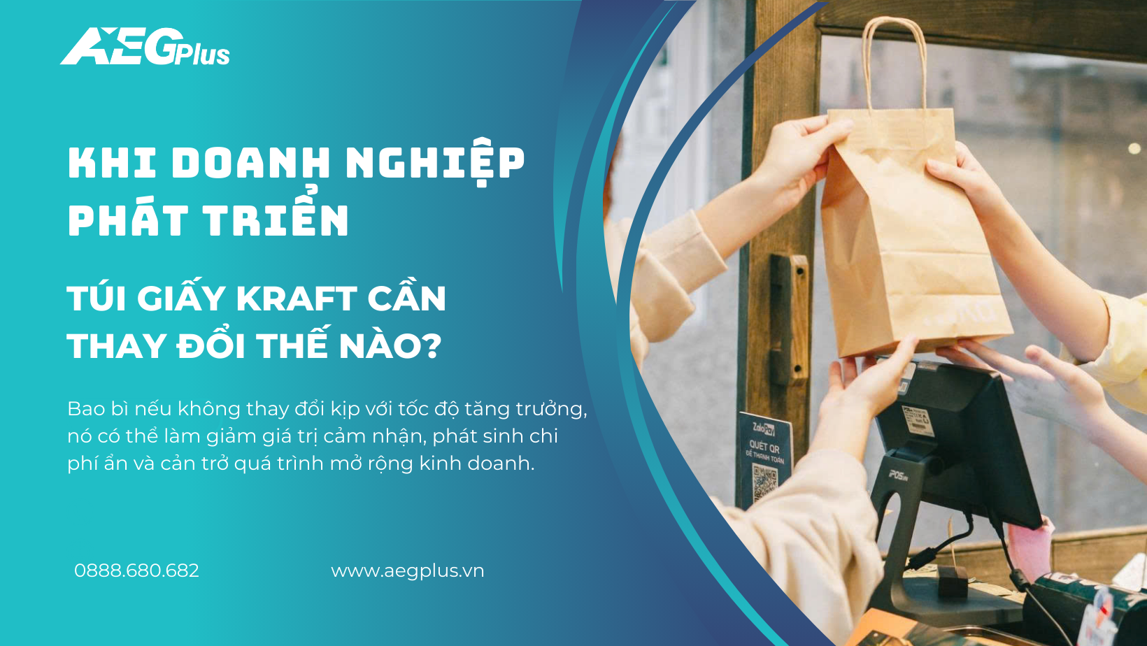 Khi doanh nghiệp phát triển, túi giấy kraft cần thay đổi thế nào?