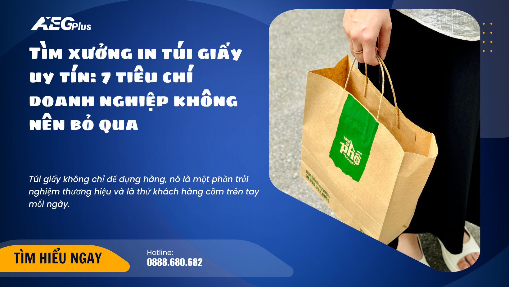7 tiêu chí khi tìm xưởng in túi giấy doanh nghiệp không nên bỏ qua