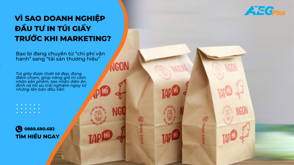 Vì sao doanh nghiệp đầu tư in túi giấy trước khi Marketing?
