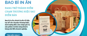 in túi giấy bao bì trở thành điểm chạm quan trọng sau điểm bán
