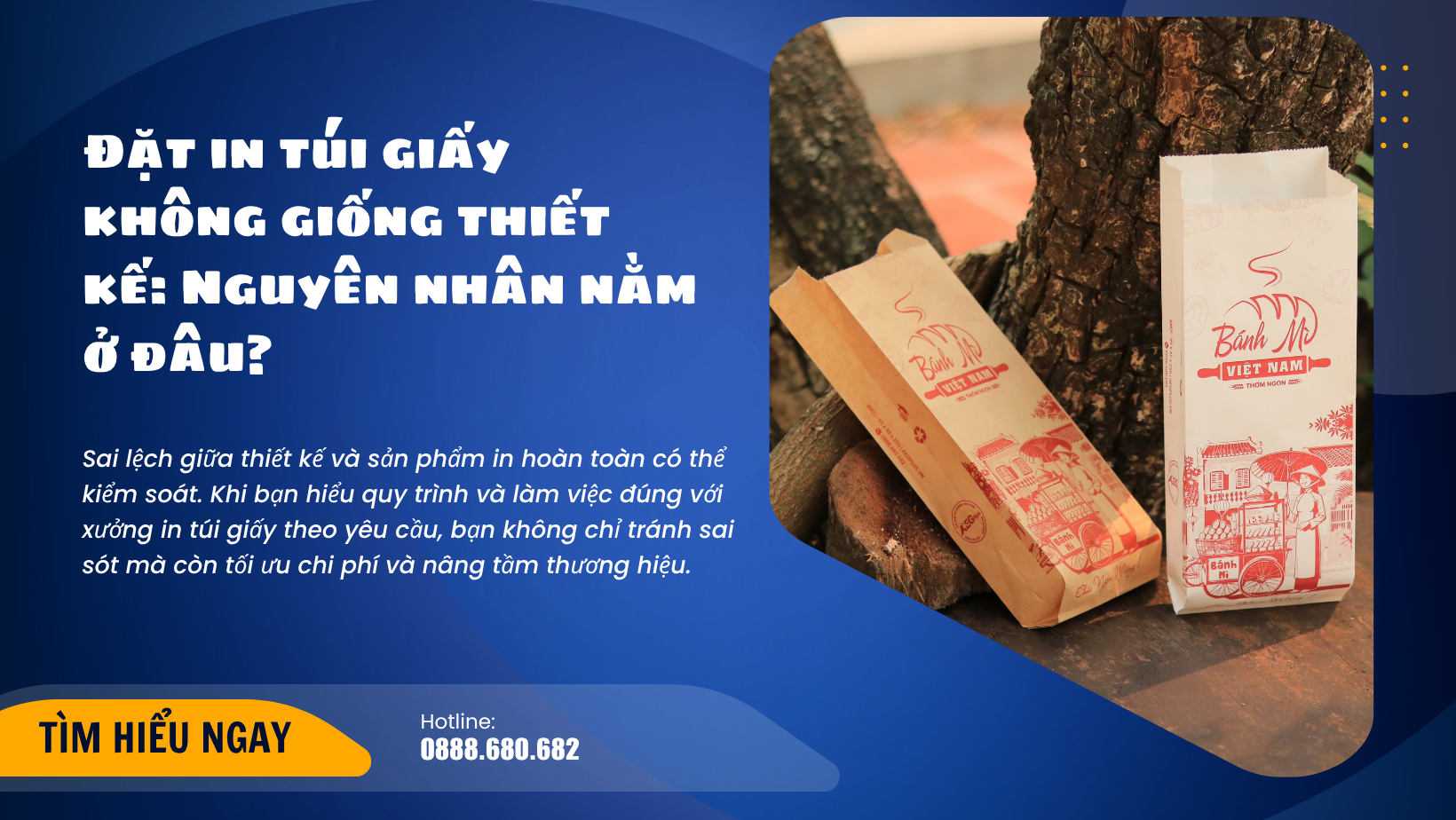 Đặt in túi giấy không giống thiết kế Nguyên nhân nằm ở đâu