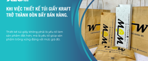 Thiết kế túi giấy có làm tăng giá hay giúp bán hàng tốt hơn