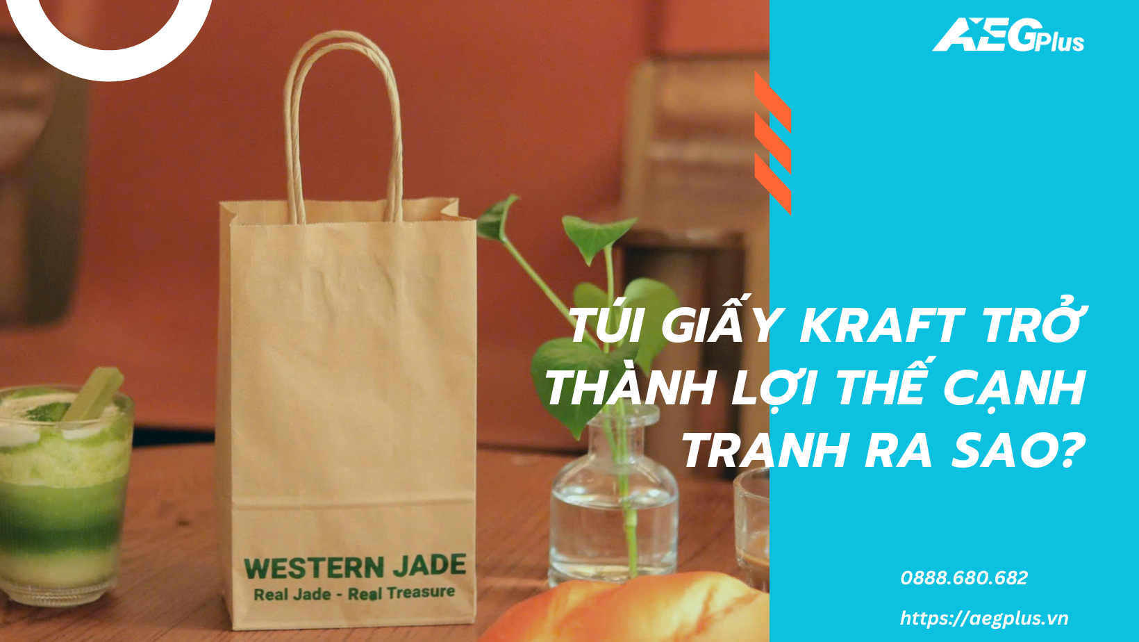 Túi giấy kraft trở thành lợi thế cạnh tranh ra sao?
